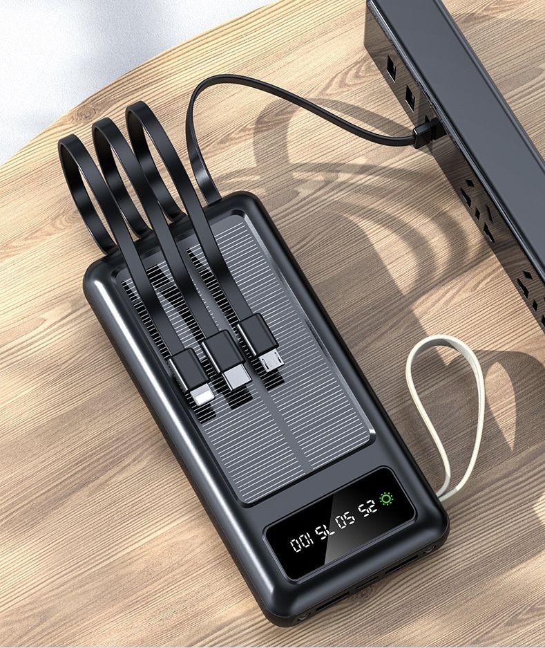 High Quality 10000mAh Solar Phone Charger Iphone Android