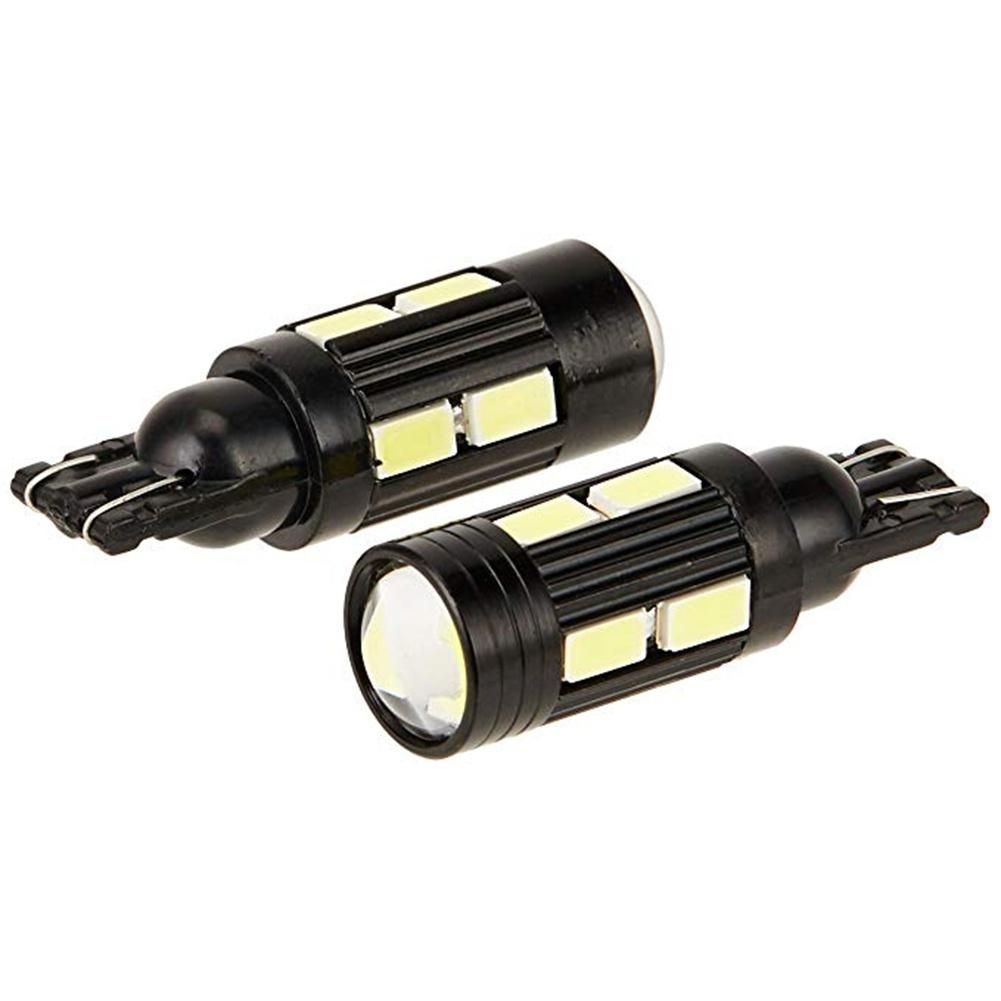 2Pcs T10 COB Projector LED Car Width Light Reading License