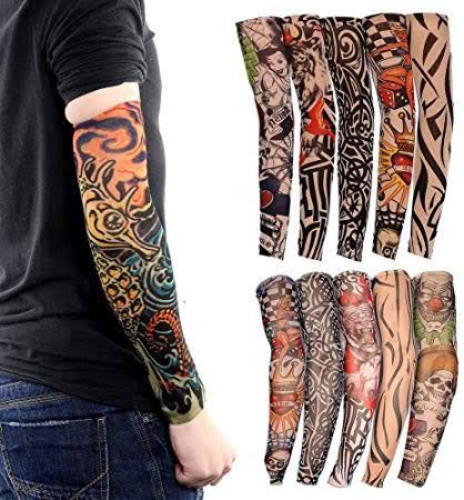 2 PCS/1 Pairs TATTOO SLEEVE NEW FASHION ARM WARMER