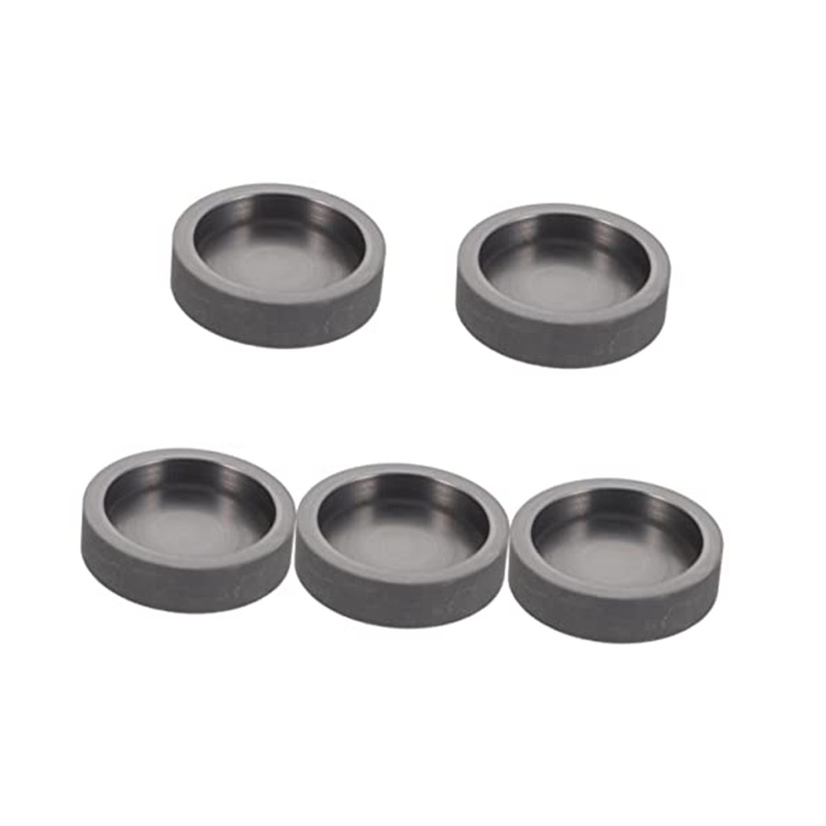 5Pcs Graphite Tank Circle Stencils Ingot Molds for