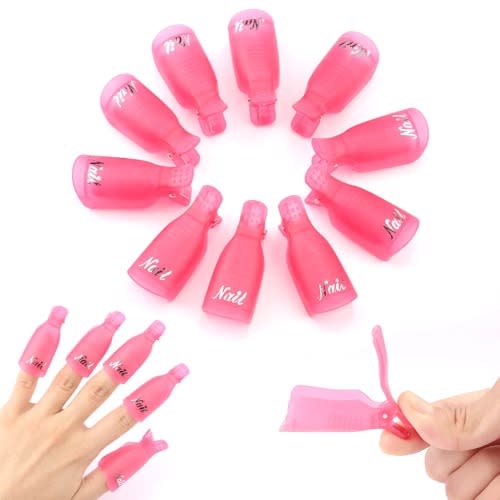 Finger Nail Remover - 10pcs - Pink