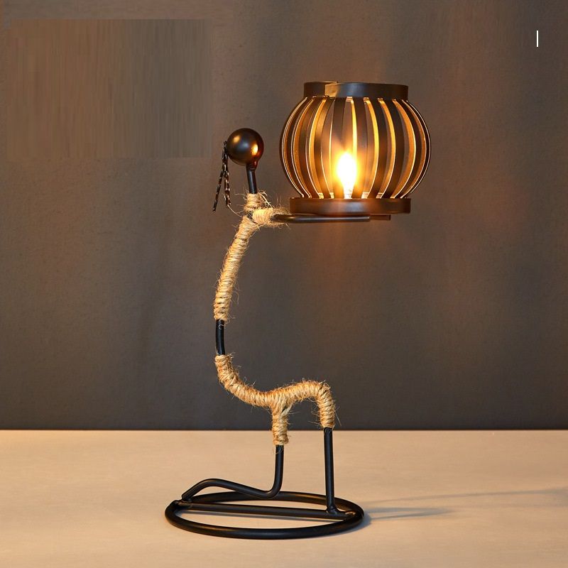 Creative Candle Holder Nordic Dining Table Room Decoration