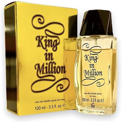 King in Million Eau De Toilette Spray For Men - 100ml
