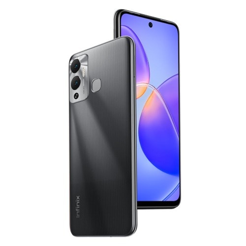 Hot 12 Play - 6.82" - 64GB ROM - 4GB RAM - Dual SIM - 4G LTE - Fingerprint - 6000mAh - Black