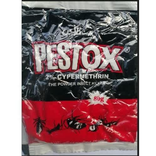 Pestox Bed Bug- Cockroach & Insect Killer - 80g (1piece )