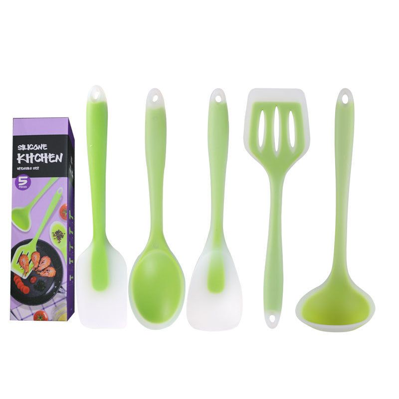 5pcs Silicone Kitchen Utensil Set