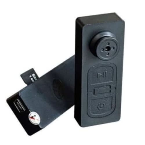 Hidden Mini Spy Button Camera