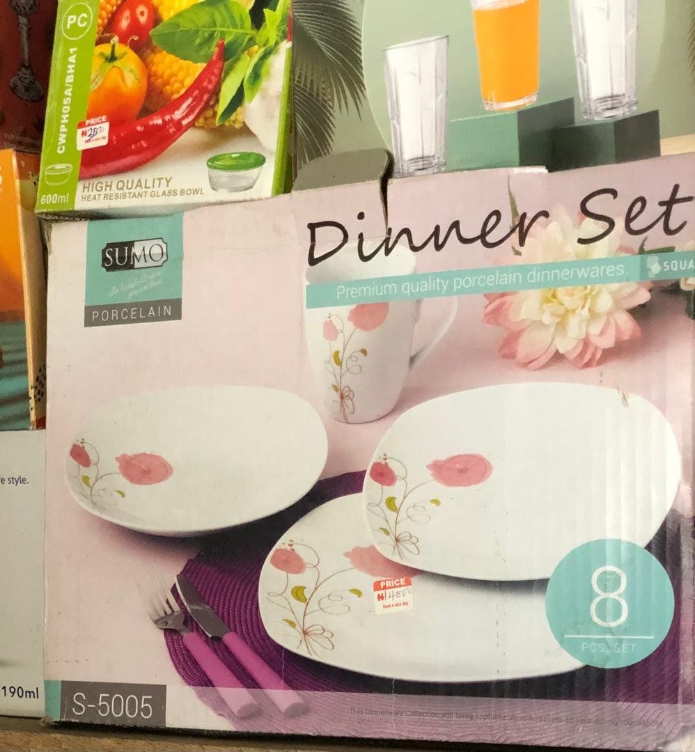 Sumo Porcelain Dinner Set Maciel x6