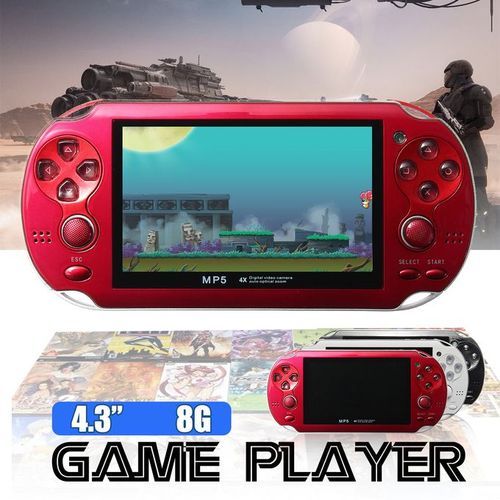 8GB 4.3'' 16Bit 2000 Games Built-In Portable Handheld Video Console Player Gifts
