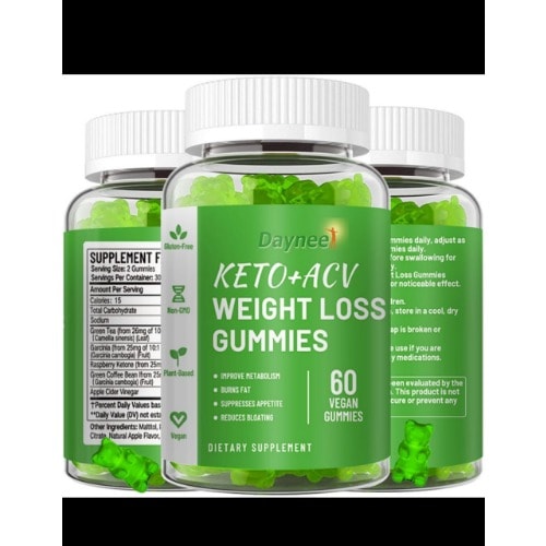 Daynee Keto+acv Weight Loss Gummies/ Supplement For Weight Loss - 60pcs