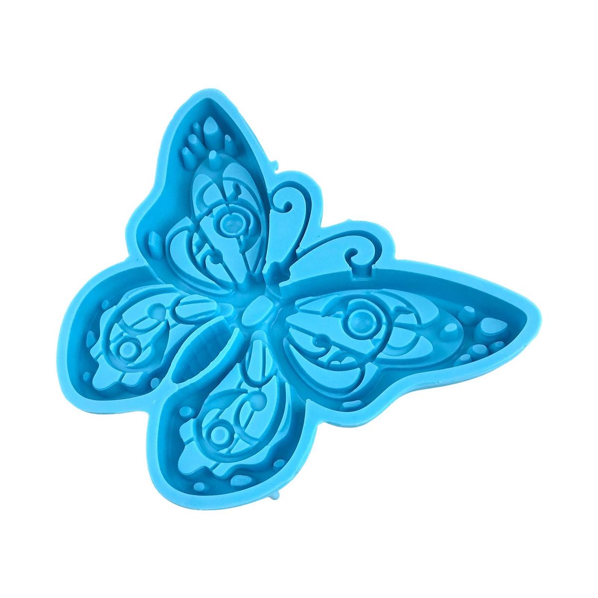 Resin Mold 3D Butterfly Ornament Faux Crystal Epoxy Resin Mold Blue