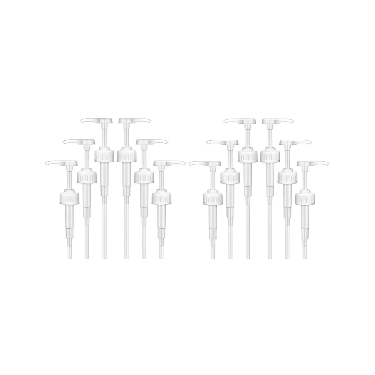 12Pcs Coffee Syrup Pump Syrup Bottle Pump Lotion Pump for