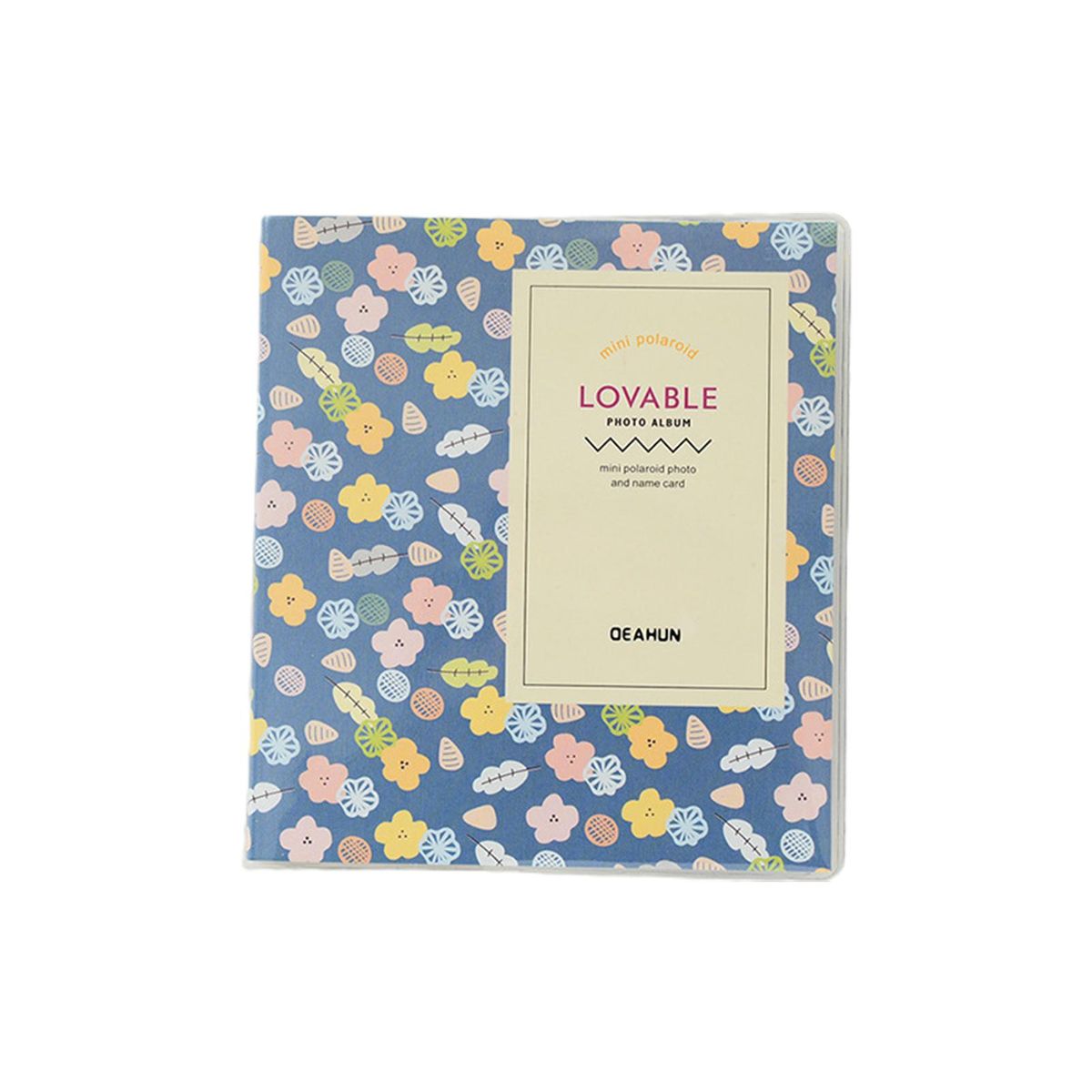 Photo Storage Holder Waterproof Photo Collection Book Dark Blue