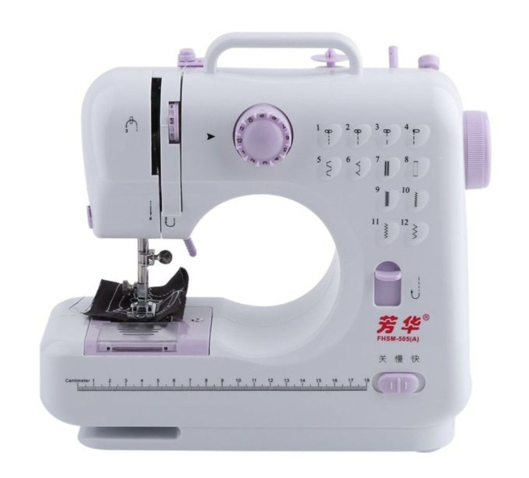 Electric Portable Sewing Machine Zigard And Straight Sewing