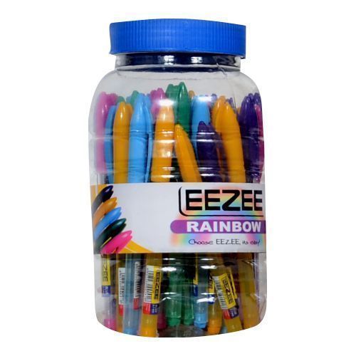 Write Your World In Vibrant Hues: 50 EEZEE Rainbow Biro Pens