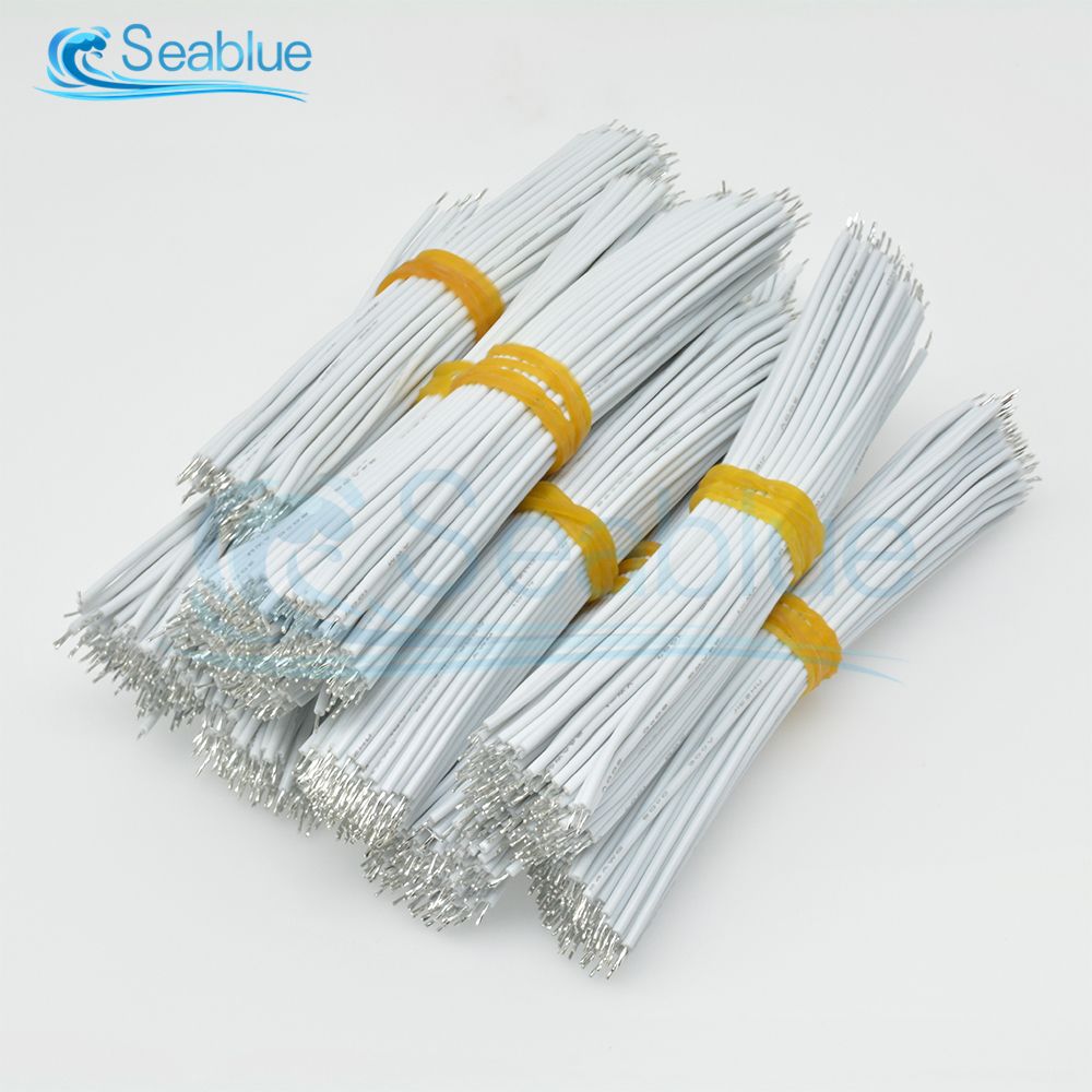 100Pcslot 24AWG 8cm 10cm 15cm 20cm Tin-Plated Breadboard