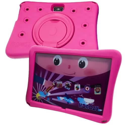 KT37 5G Kids Tablet  - 10.1" - 256GB ROM - 8GB RAM - SIM/WiFi - Android 13 - 6000mAh - Pink