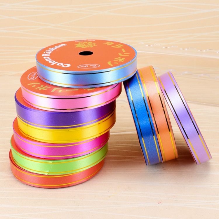 10 Volumes Plastic Ribbon Gift Bouquet Ribbons