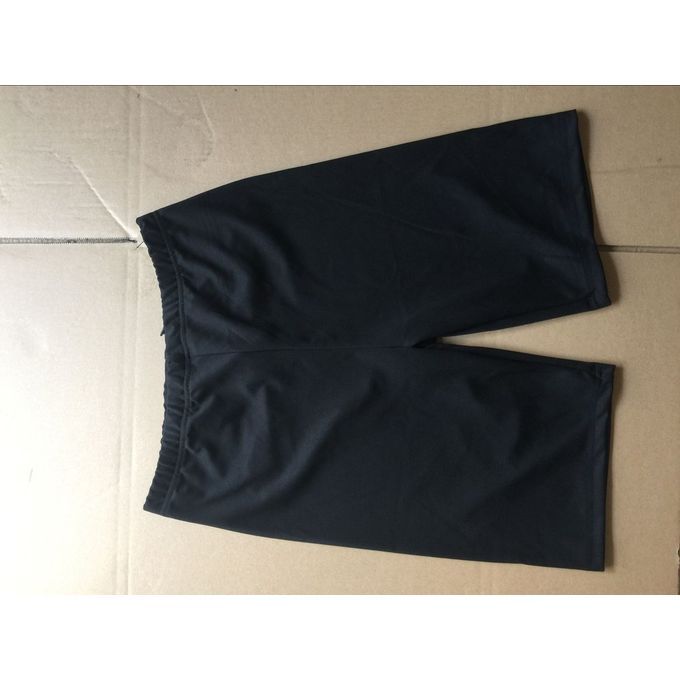 Fashion Front Slit Men Swimming Shorts Swimwear Quick Drying Swimming Trunks-Black-XL