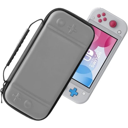 Hard Shell Carry Case With 8 Game Card Holders For Nintendo Switch Lite