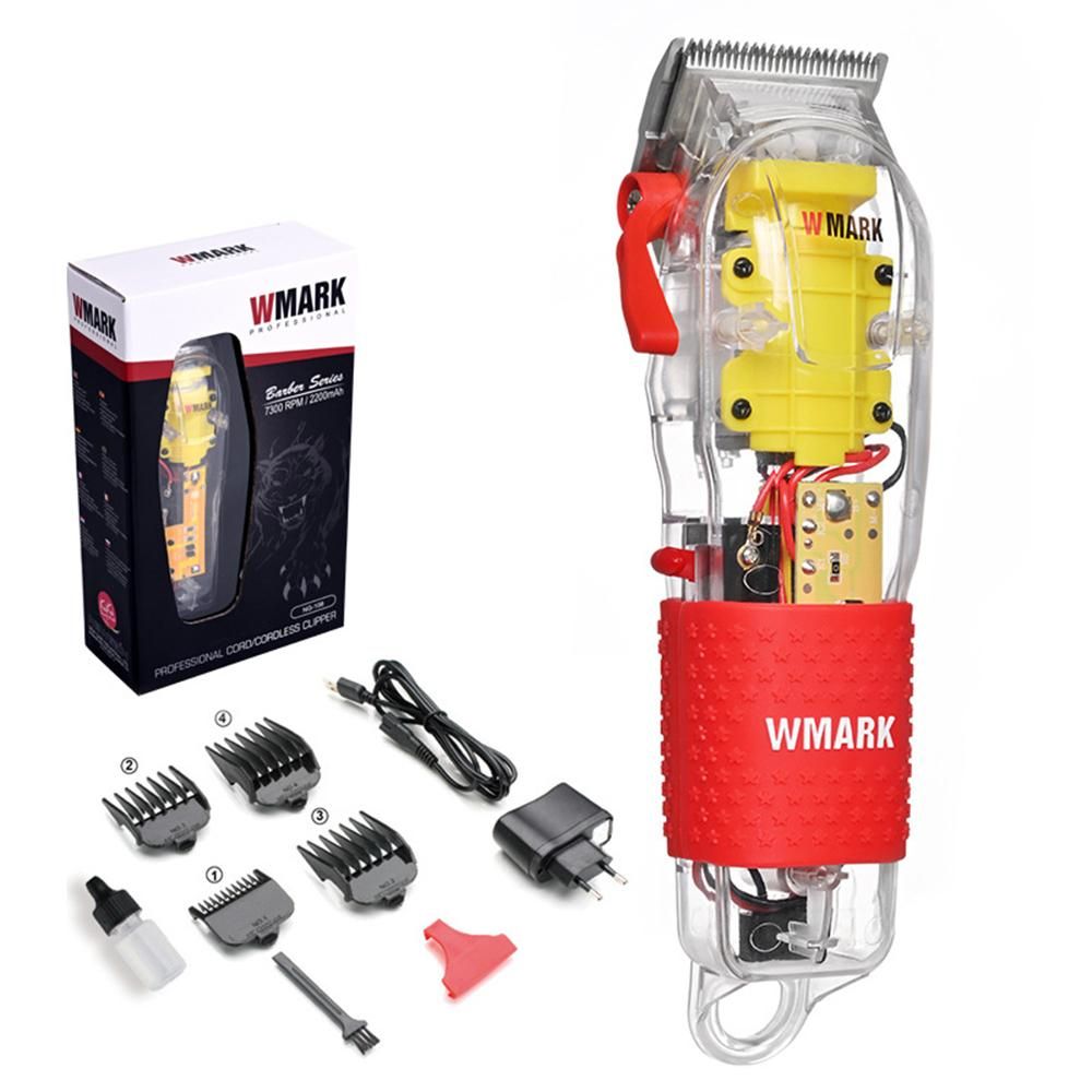 Hair Clipper with Antislip Sleeve Rechargeable USB Haircutting Trimmer