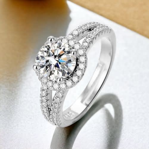 Palm Springs Engagement Diamond Ring - With Box