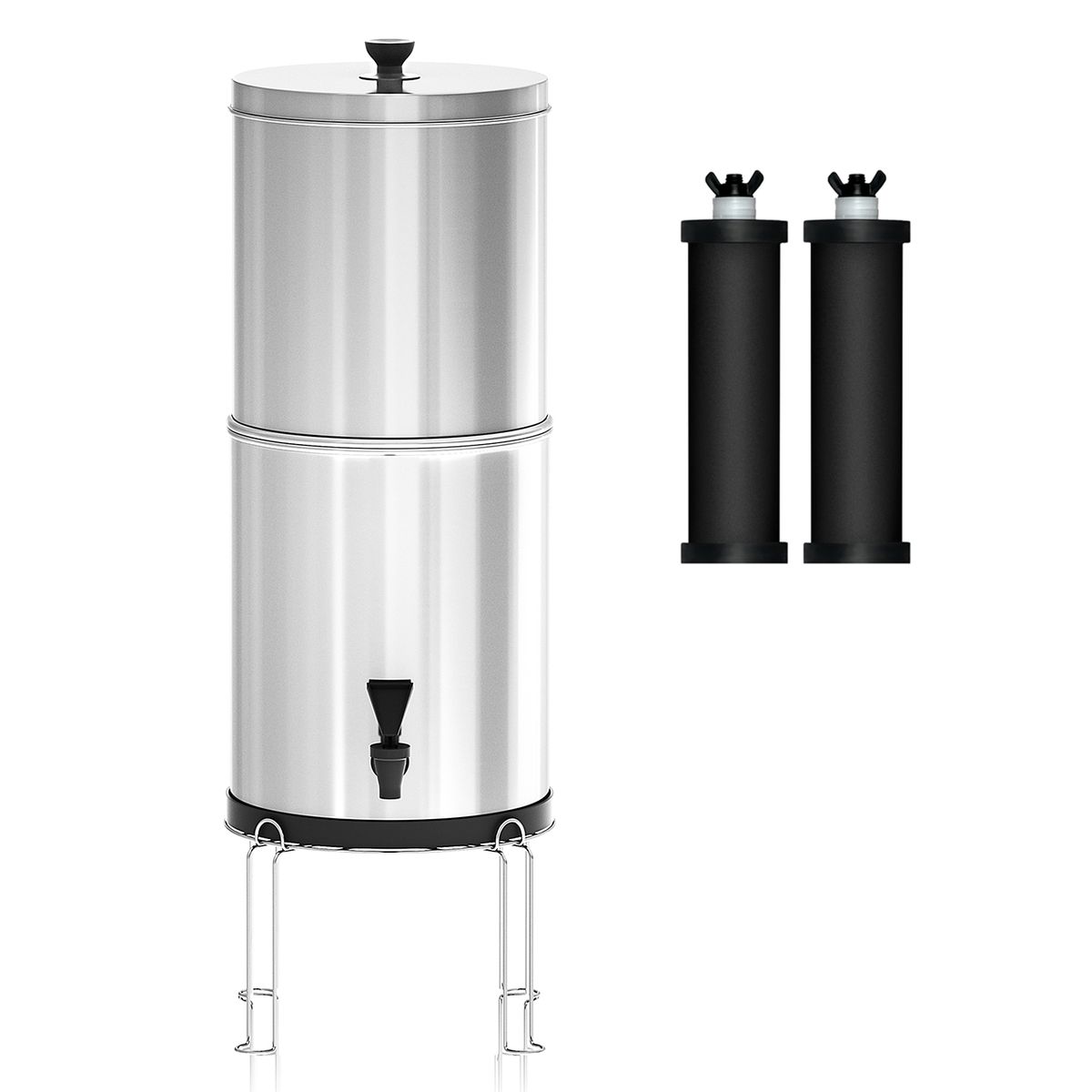 Gravity Water Filter System Water Filtration Bucket For Home