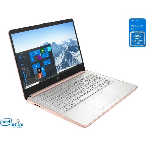HP Stream 14''-  Intel Celeron - 64GB HDD - 4GB RAM- Windows 10+ Gift - Gold