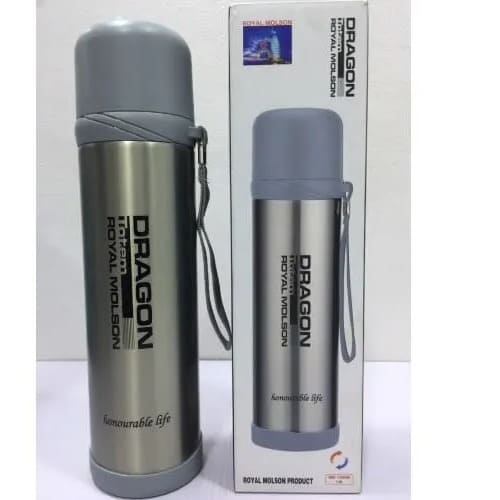 Stainless Steel Double Wall Insulated Vacuum Flask - 500ml