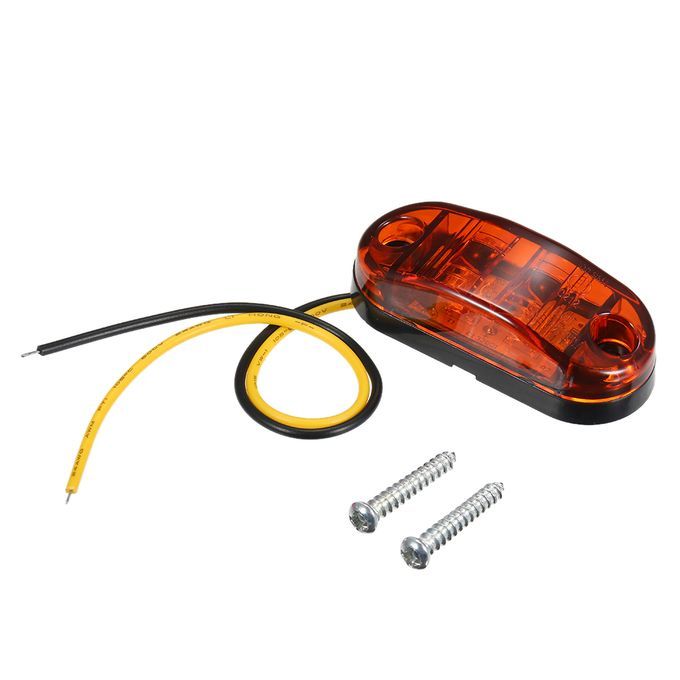 DC9-30V 2 LEDs Side Marker Indicator Light Clearance Lamp