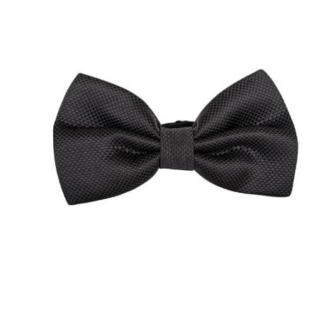 Men's Print Bow Tie - Black