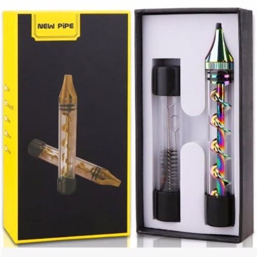 Twisty Blunt Glass For Dry Herbs