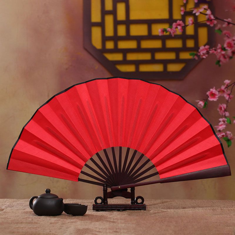 Japanese Dan Folding Large Bamboo - Rave Chinese Decorations Fan Handheld Fu Performance Men/Women For For Kung Hand Fan Tai Chi