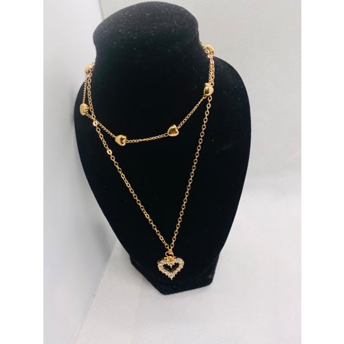 Layered Necklace- Gold