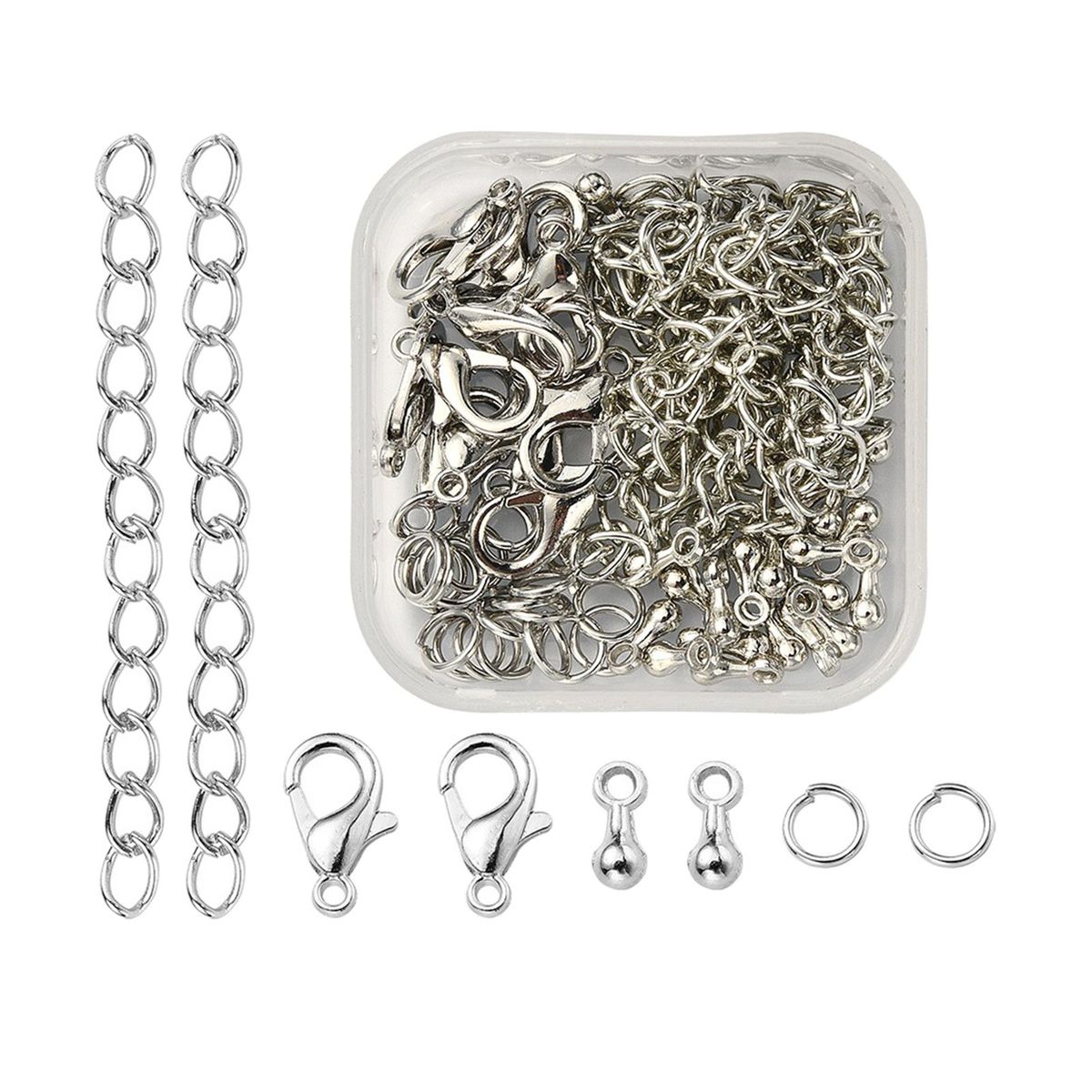 80 Pieces Jewelry Making DIY Accessories For Dark