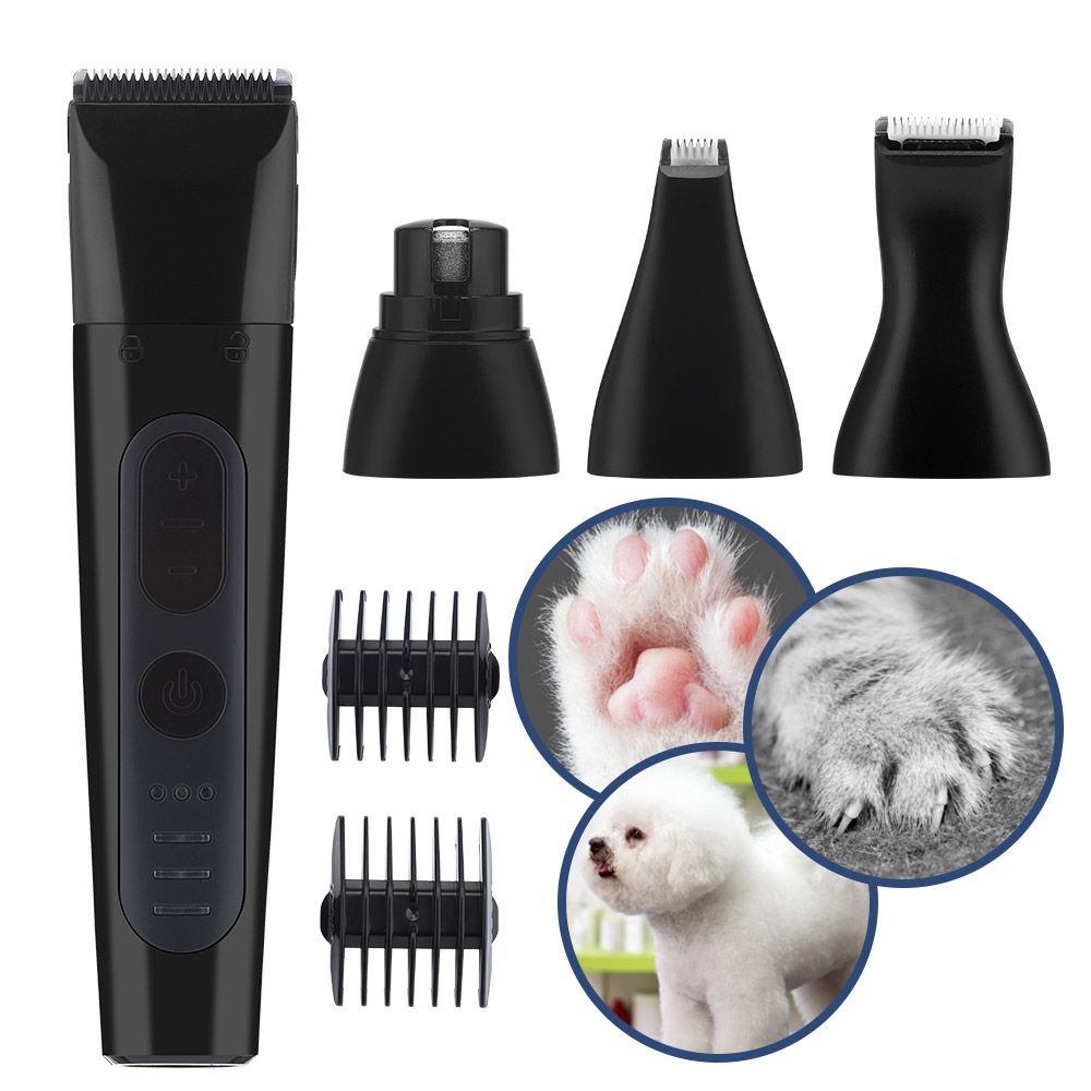 Hair Clipper For Dog Nail Grinder 4 In 1 Pet Grooming Kit Cat Dogs Claws Cutter Nail Clipper Cutter