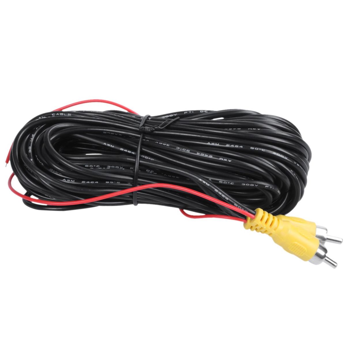 Reverse Rear View Parking Camera Video RCA Extension Cable,