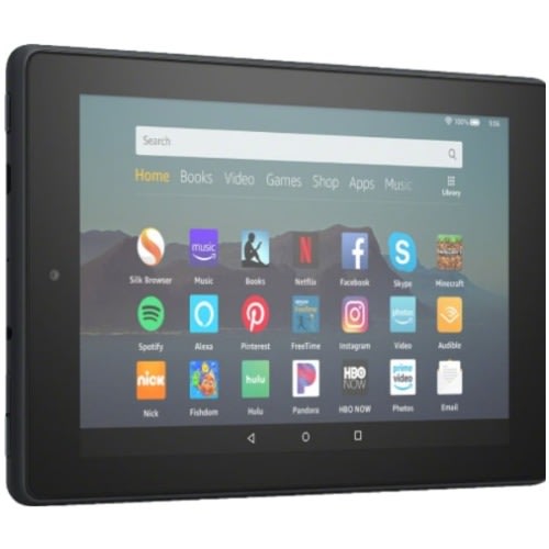 Fire 7 Tablet With Alexa - 7" Display - 1GB RAM - 16GB ROM - Black