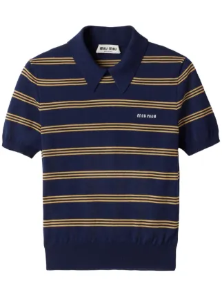 Miu Miu Stripped Polo.