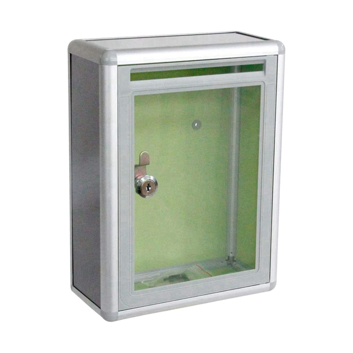 Proposal Box with Lock and Key Small Lockable Metal Home Office Proposal Box