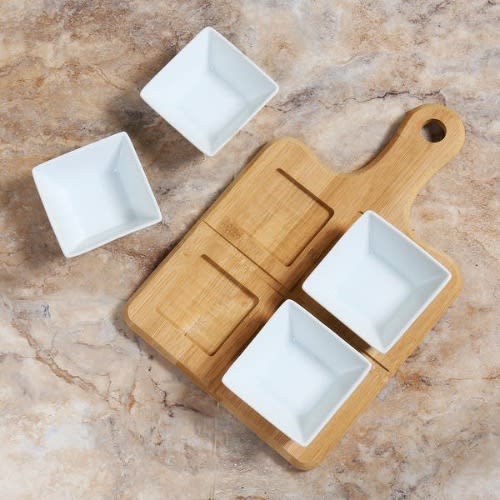 4-pcs Porcelain Bowl - Dipappetizersnack Bowl Ramekin