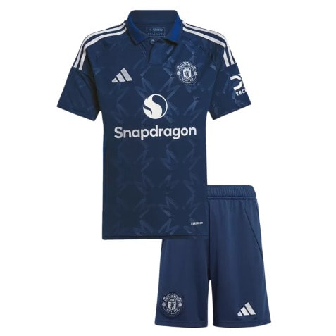 Kids Manchester United 20242025 Latest Away Jersey - Top  Shorts