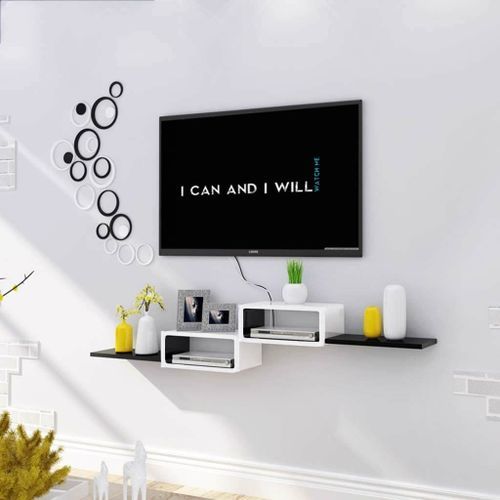 2 In 1 Floating DVD DSTV Remote Control Wall Furniture Shelf