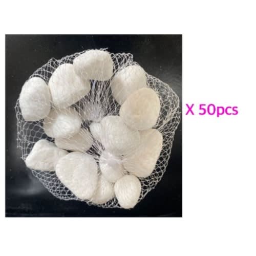 Smooth River Rock - 50 Pieces