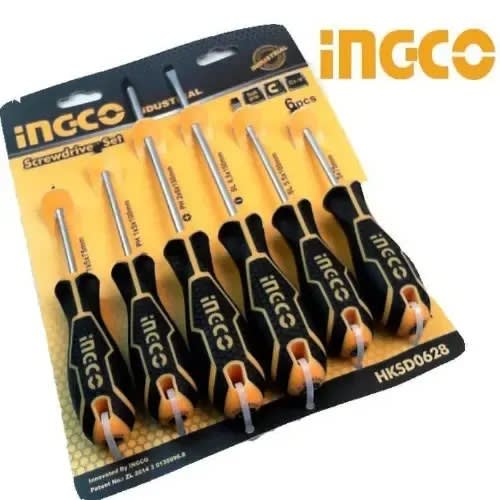Ingco - Screwdriver Set - 6 Pieces