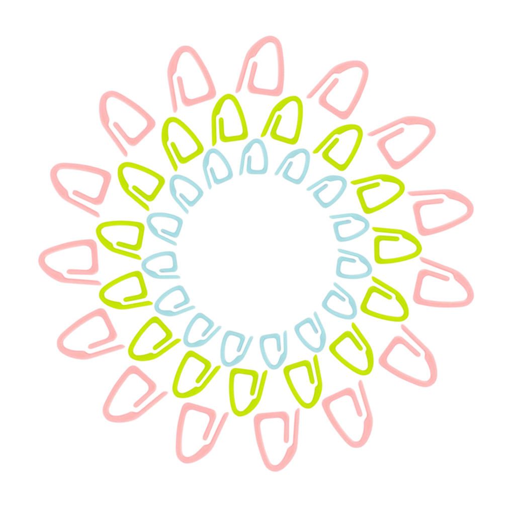 15x Knitting Stitch Markers Locking Counter Pins Holder