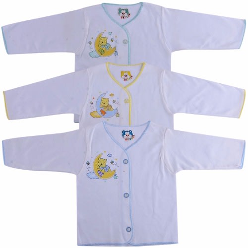 Baby Early Days 3-in-1 Playful Tops - White
