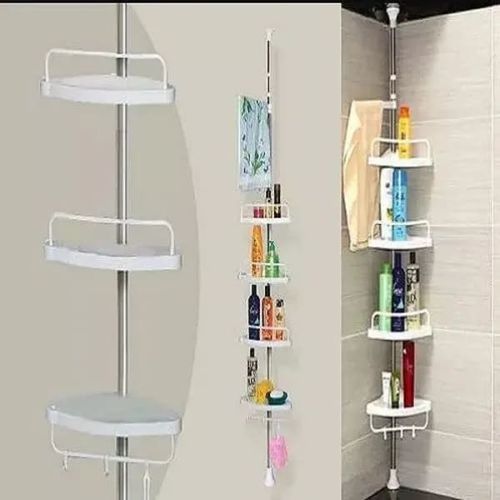 4 Tiers Shelf Toilet Bathroom Space Saver Storage Rack
