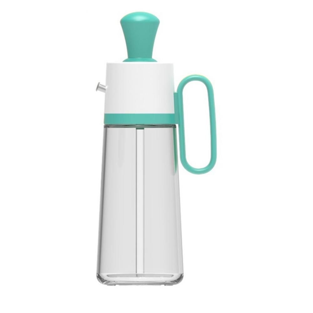 Glass Oil with Silicone Brush, for Kitchen Cooking, Baking B