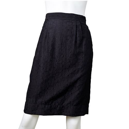 Women Formal Pencil Skirt - Black